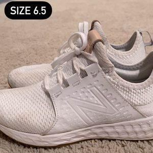 White New Balance womens 6.5